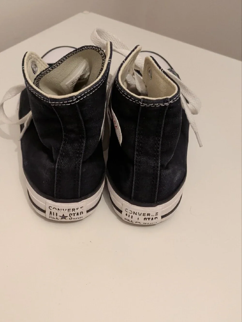 Converse Black High-Top Canvas Sneakers